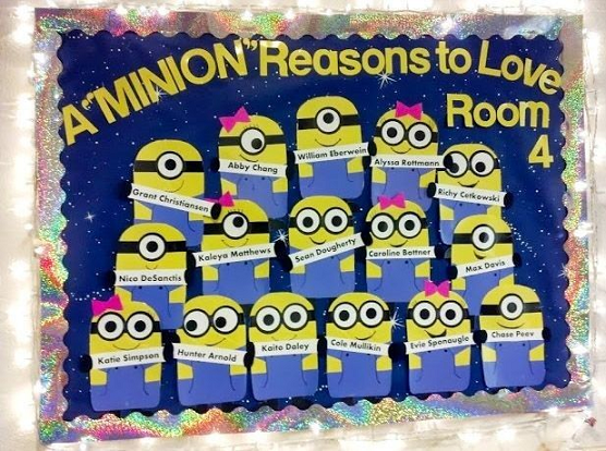 minion back to school bulletin board resized 600