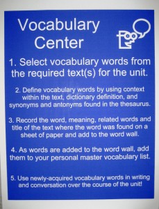 vocabulary poster maker variquest