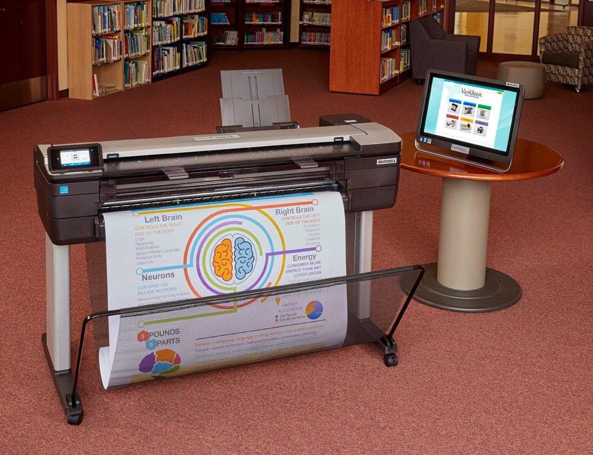 Introducing the VariQuest Perfecta 3600STP - 36" Full Color Poster Design System