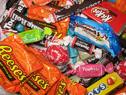 End of year candy awards for students and staff