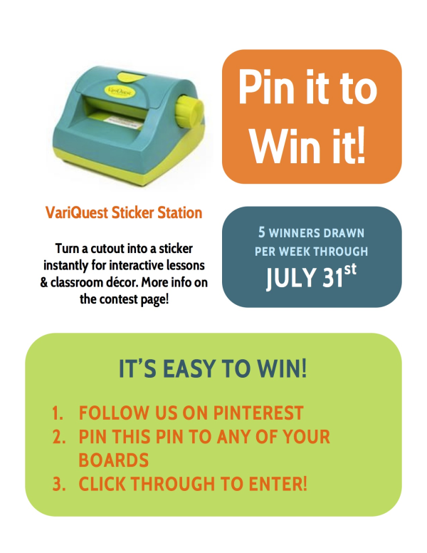 On Pinterest? Here's Your Chance for a VariQuest Freebie!
