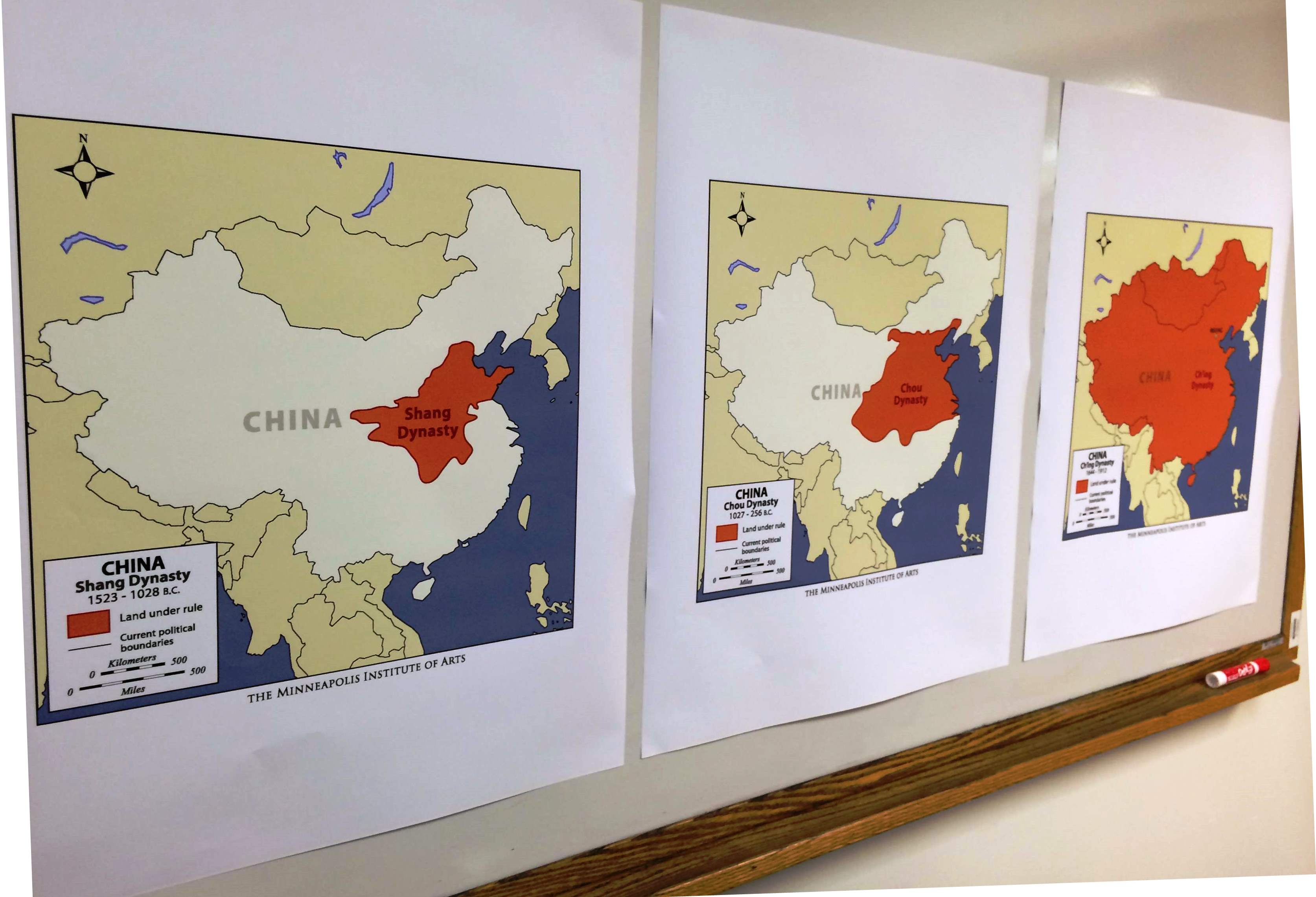 Grades 9-12: Chinese Dynasties (1,500 BC-Present)