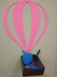 cutout maker hot air balloon