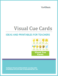 visual cue cards activity thumb