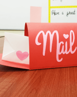 Mailbox w_Letter shipping cutout maker enews