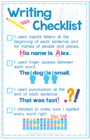 writing checklist thumb