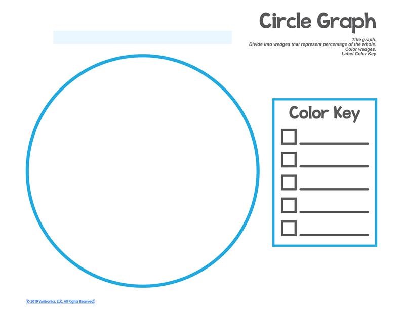 first day of school circle graph template thumb