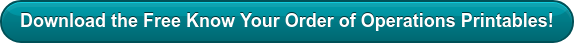 Download the Free Know Your Order of Operations Printables!