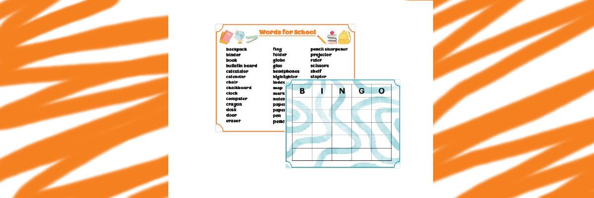 [Lesson Plan Activity] ELL Bingo