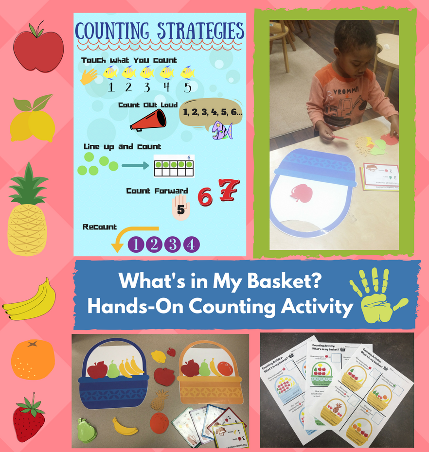 kindergarten counting strategies lesson plan