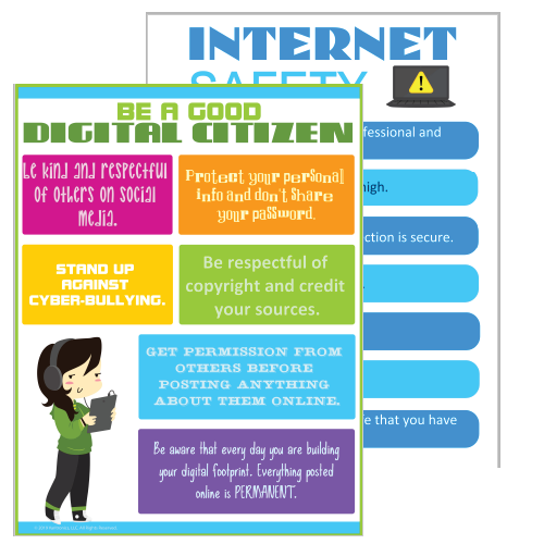 internet safety poster