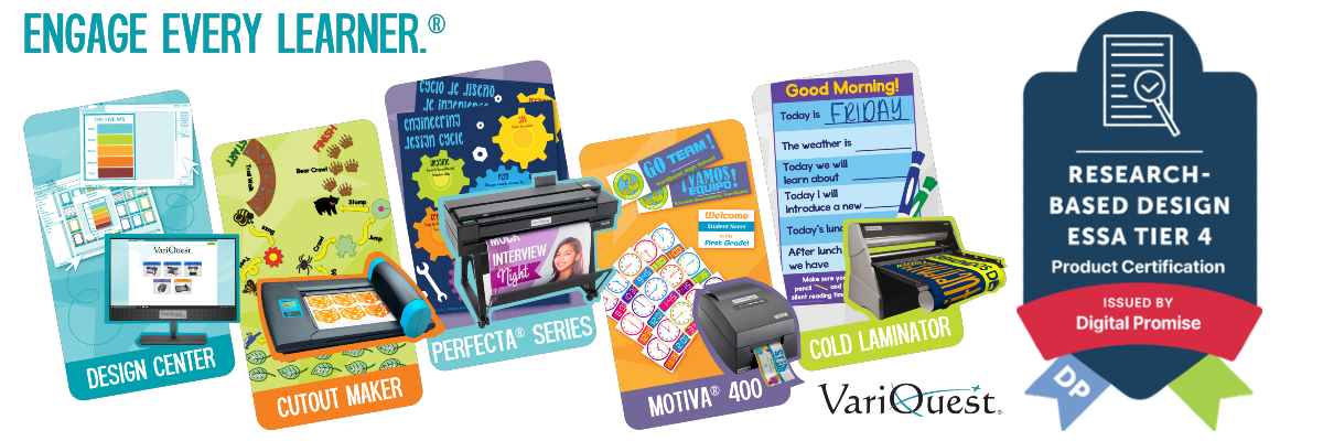 VariQuest Visual and Kinesthetic Learning Suite Awarded Research-Based Design: ESSA Tier 4 Product Certification
